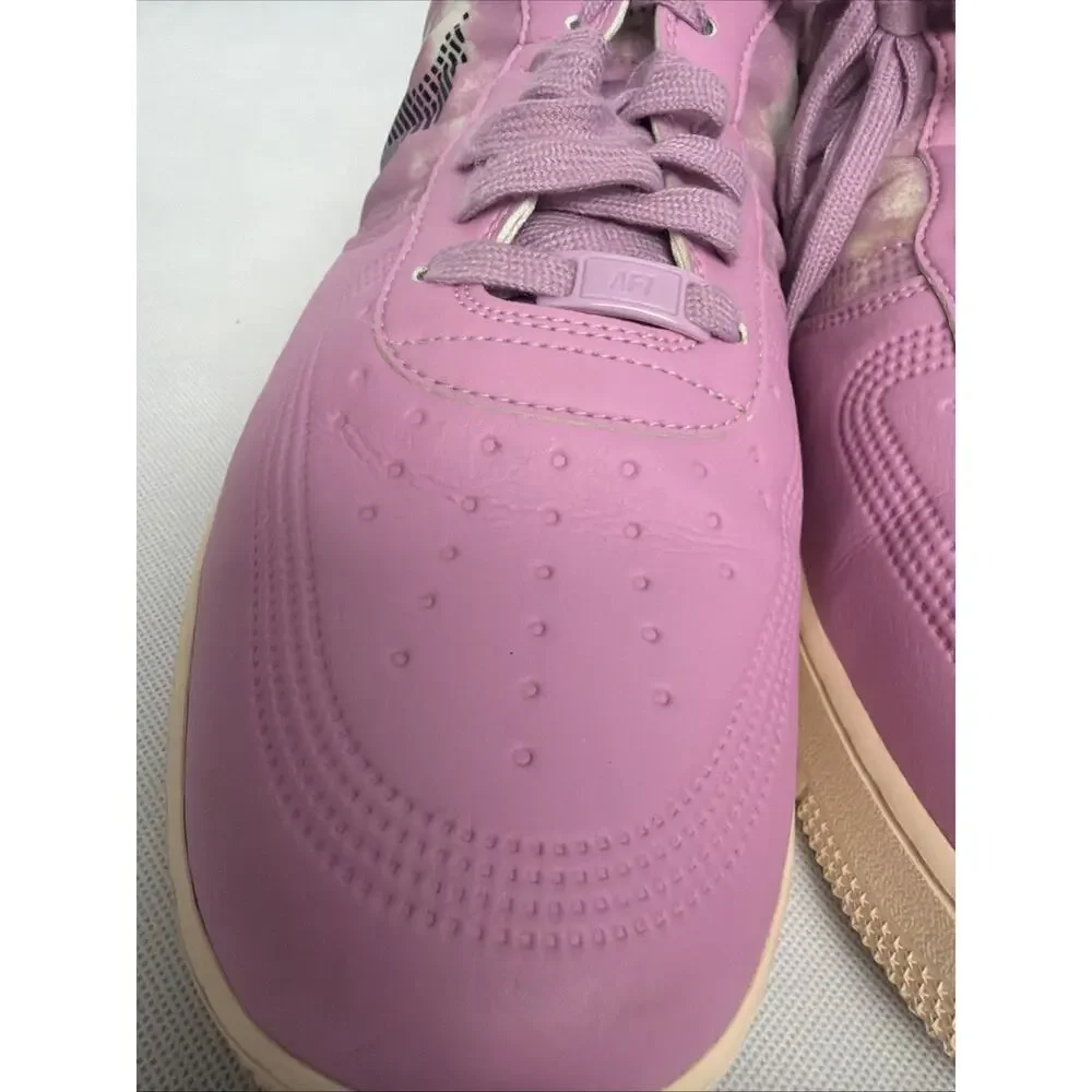 Nike Air Force 1 Low ID By You Men's Sz 15 Pink/White/3M DN4164-991